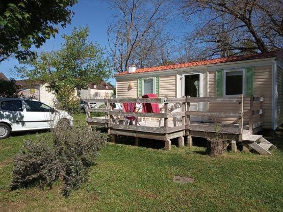 Stacaravan IRM met sanitair (zaterdag) + TV