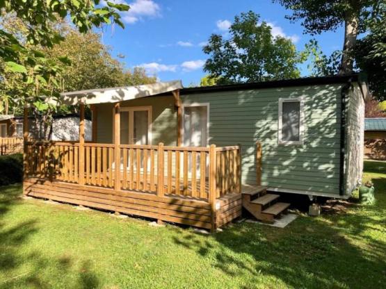 Stacaravan CONFORT PLUS 2 slaapkamers RIVIERA SUITE 29m² + Airconditioning