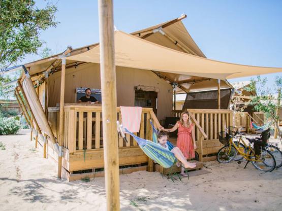 Tent Tennis 2 slaapkamers**