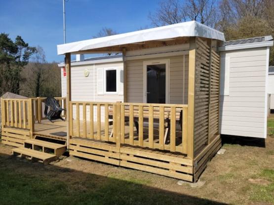 Stacaravan EVO 2 slaapkamers met airconditioning