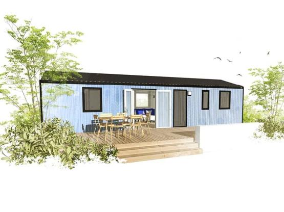 Stacaravan 3 Slaapkamers/2SDB PREMIUM Climatisé XXL met TV