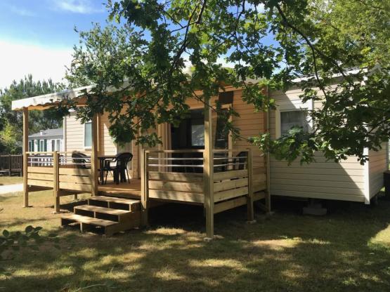 Stacaravan 2 Slaapkamers PREMIUM XXL met TV