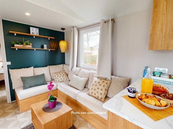 Stacaravan Bien être 3 slaapkamers Basic zonder airco