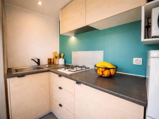 Cottage Premium 20m² - (1 slaapkamer) + airconditioning + overdekt terras + Vaatwasmachine + TV