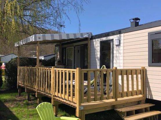 Stacaravan - PREMIUM - Baby FAMILIE - 2 slaapkamers - TV - met terras, speelkamer, vaatwasser