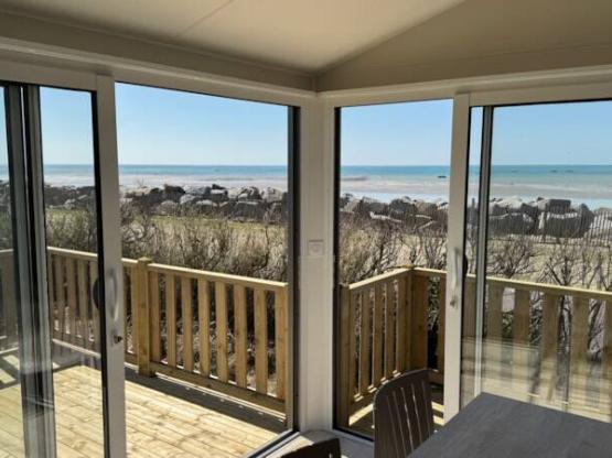 Stacaravan Premium terras Zeezicht