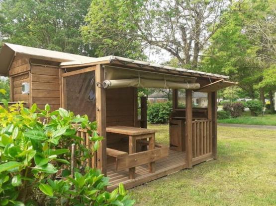 Standplaats Premium Freecamp Guinguette  + private Spa