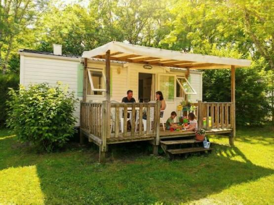 Stacaravan 2 slaapkamers Mercure