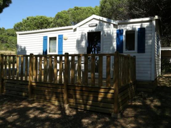 Stacaravan Le Ciel 32m² - 2 slaapkamers + TV + airconditioning