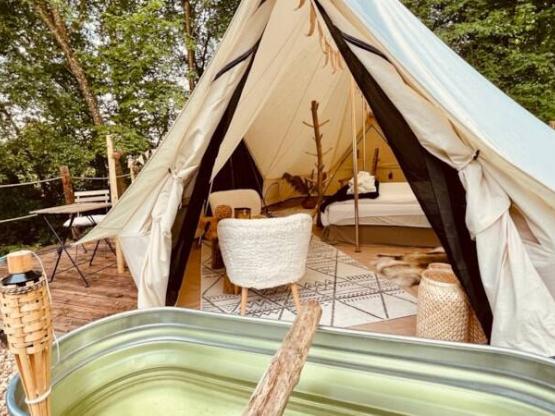 Nomadische Inuit-tent & Spa bij Nerrivik Lodge