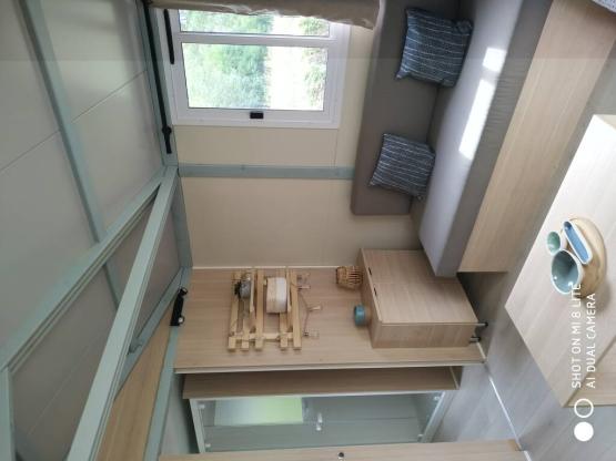 1 slaapkamer chalet luchtverfrissend