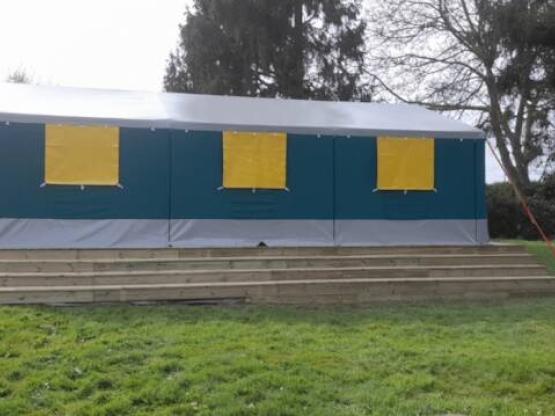 Bed x1 persoon- Dortoir (om te delen, 14 bedden)