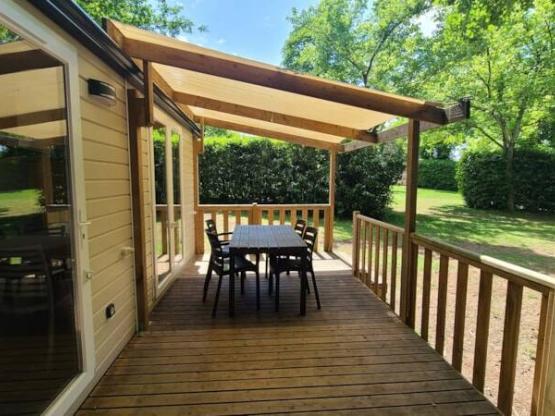 Stacaravan Confort - 2 slaapkamers - TV - 29m²