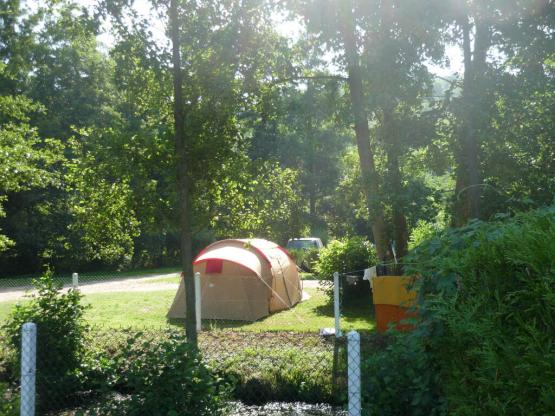 Fiets/wandelplaats voor tenten (zonder elektriciteit) (geen gemotoriseerd voertuig)