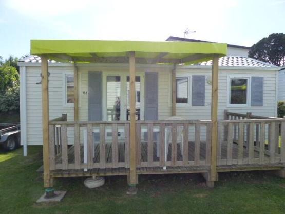 Stacaravan 2 slaapkamers - Confort - TERRAS - 4 p - 22 m²