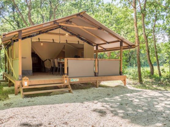 Kenya Lodge 34m² 2 slaapkamers - overdekt terras