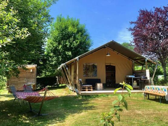 Safari Greenlodge met prive sanitair