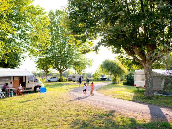 Premium kampeerplaats