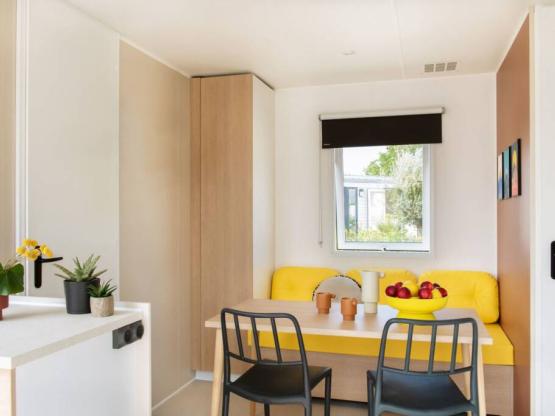 Stacaravan Super Mercure Riviera Premium met airconditioning 2 slaapkamers