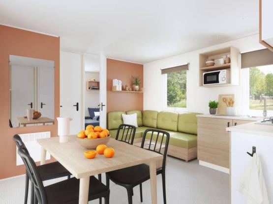 Stacaravan Super Cordelia premium Airconditioning 3 slaapkamers