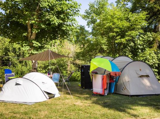 Standplaats (Bovenste terras) vanaf 90 tot 120m2, + auto