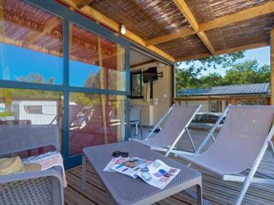 Chalet Mistral 25m² - air conditionned - 2 bedrooms - terrace 12m² 4/5 pers.