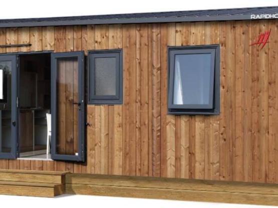 Stacaravan zonder badkamer - 2 slaapkamers