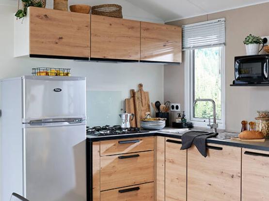 Stacaravan Premium Toscane 2 slaapkamers + vaatwasser