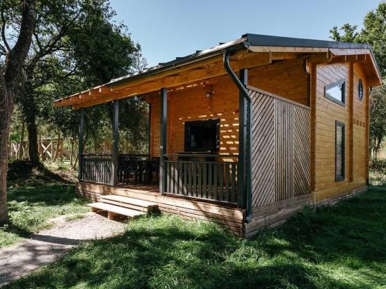 Gîte Trappeur Duplex 52m² (3 slaapkamers - 2 badkamers) + HALF OVERDEKT TERRAS 20m²