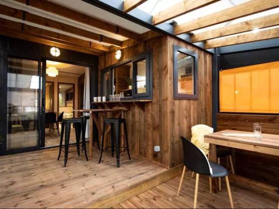 Chalet Bois Premium - 2 slaapkamers - 28m²