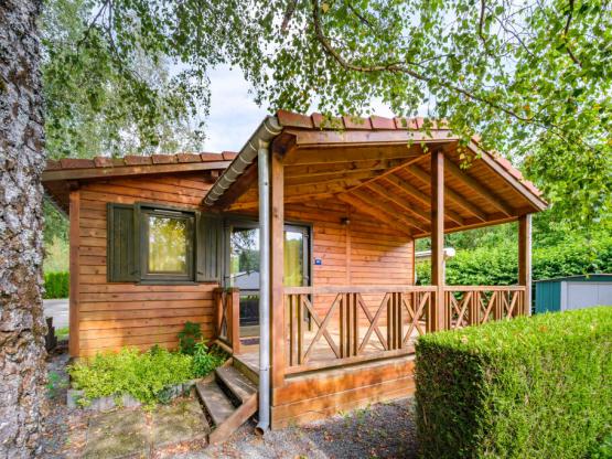 Chalet Sequoia PREMIUM 34 m² (2 Kamers) +  dubbel terras 13 m² + airconditioning