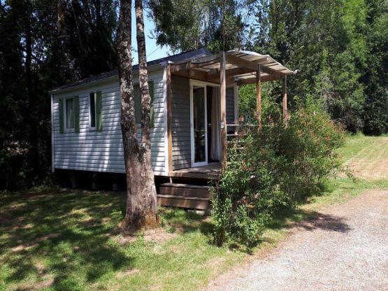 Stacaravan RIDOREV PANAMA, 2 slaapkamers, 26 m², terras