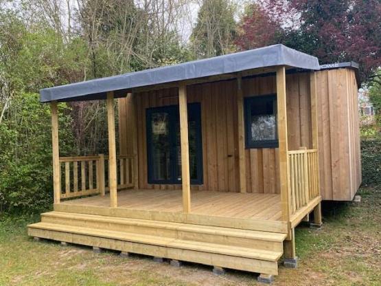 Minihome - 2 slaapkamers - WC - zonder badkamer