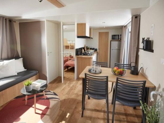 Stacaravan 2 slaapkamers -