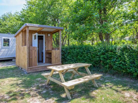 Standplaats met individueel sanitair