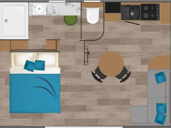 Cottage MALIBU SUITE PREMIUM - 1 slaapkamers + 1 badkamer, jacuzzi