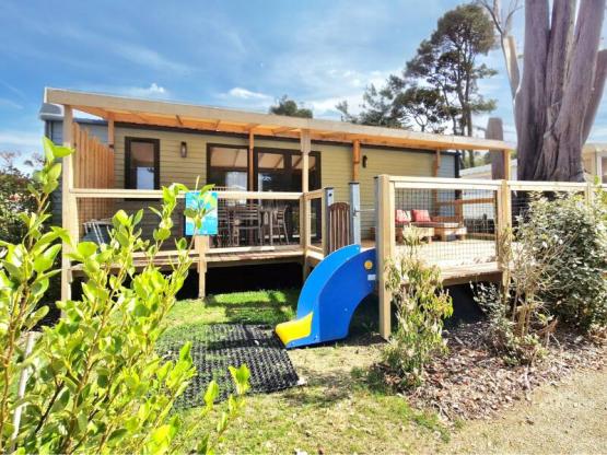 Stacaravan 3 slaapkamers COSY 36m ²