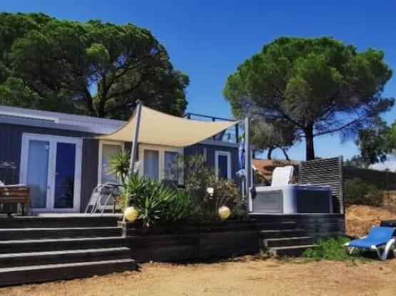 Mobilhome VIP Cap Deseo 34 m²  Zee Zicht / Jacuzzi  5/6  pers