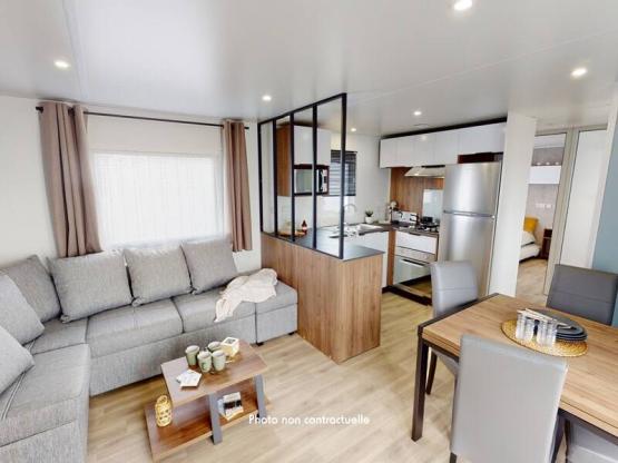 Stacaravan Sérénité 3 slaapkamers Signature met airco