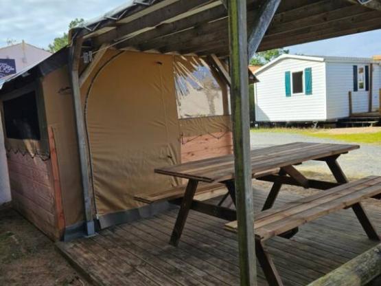 Backpackertent voor wandelen en fietsen