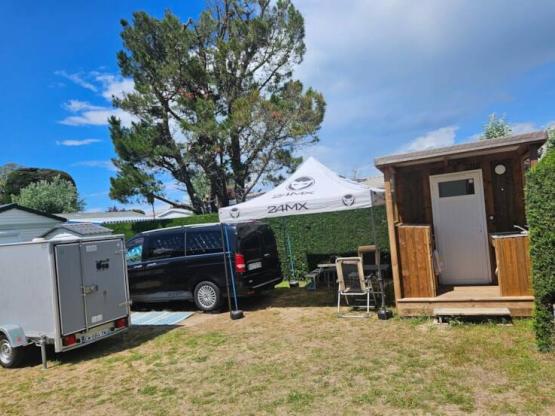 Standplaatsen - met individuele badkamer en kitchenette