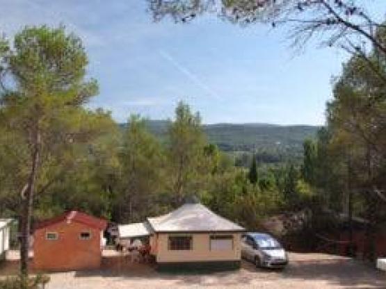 Bungalowtent Standard 20m² met sanitair