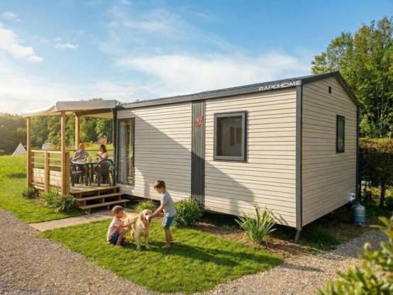 Stacaravan 2 slaapkamers Terra