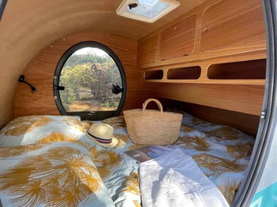 COSY NATURE - tweepersoonsbed, kitchenette, tuinmeubelen -