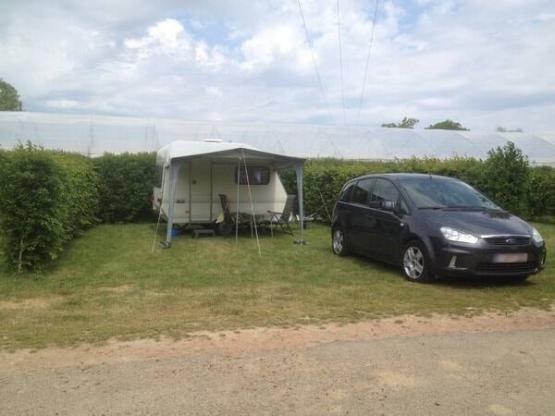 Standplaats + caravan