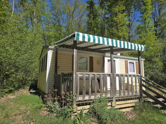 Stacaravan - 29m2 - WC, douche, terras