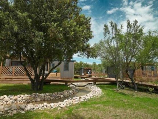 Ultimate Stacaravan - 40 m² - 3 slaapkamers - Verhoogd terras