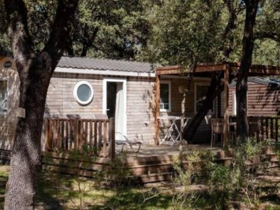 Stacaravan Premium - 25 m² - 2 kamers - Verhoogd terras