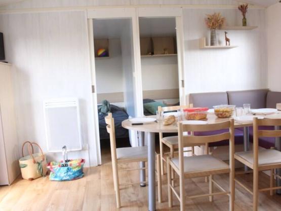 Stacaravan 37m² - 3 slaapkamers -