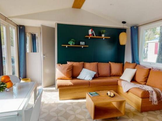 Stacaravan Essentiel 2 slaapkamers Signature met airco